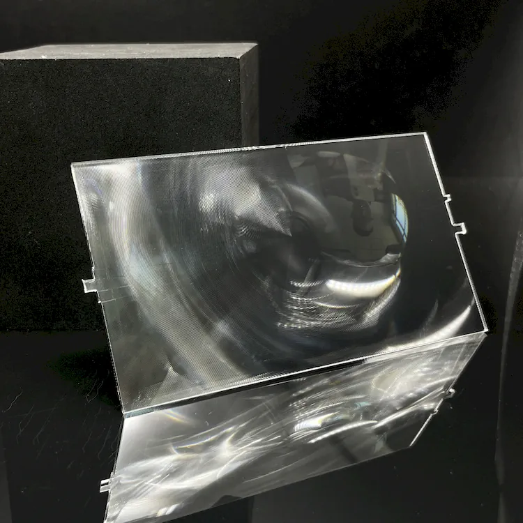 Acrylic Fresnel Lens for Visual Displays | 4.45 Inch